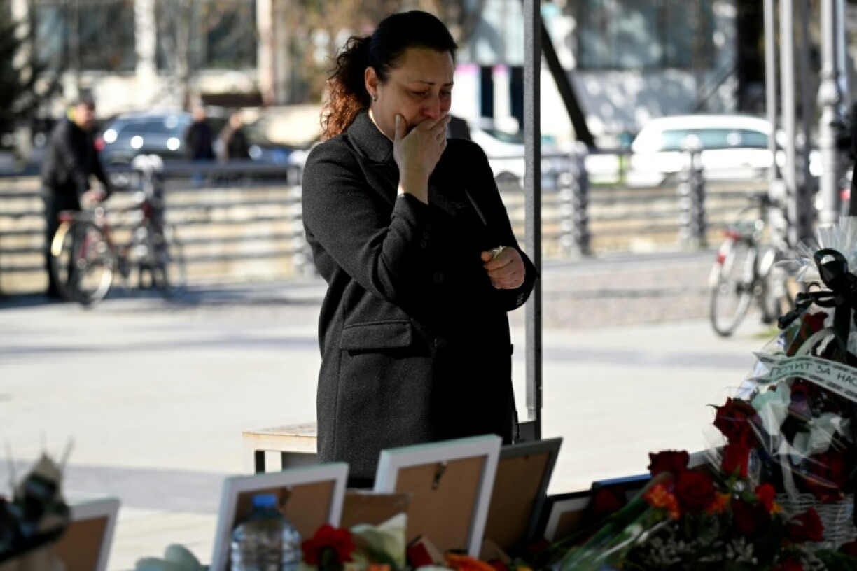 The fire has rocked the small town in eastern North Macedonia