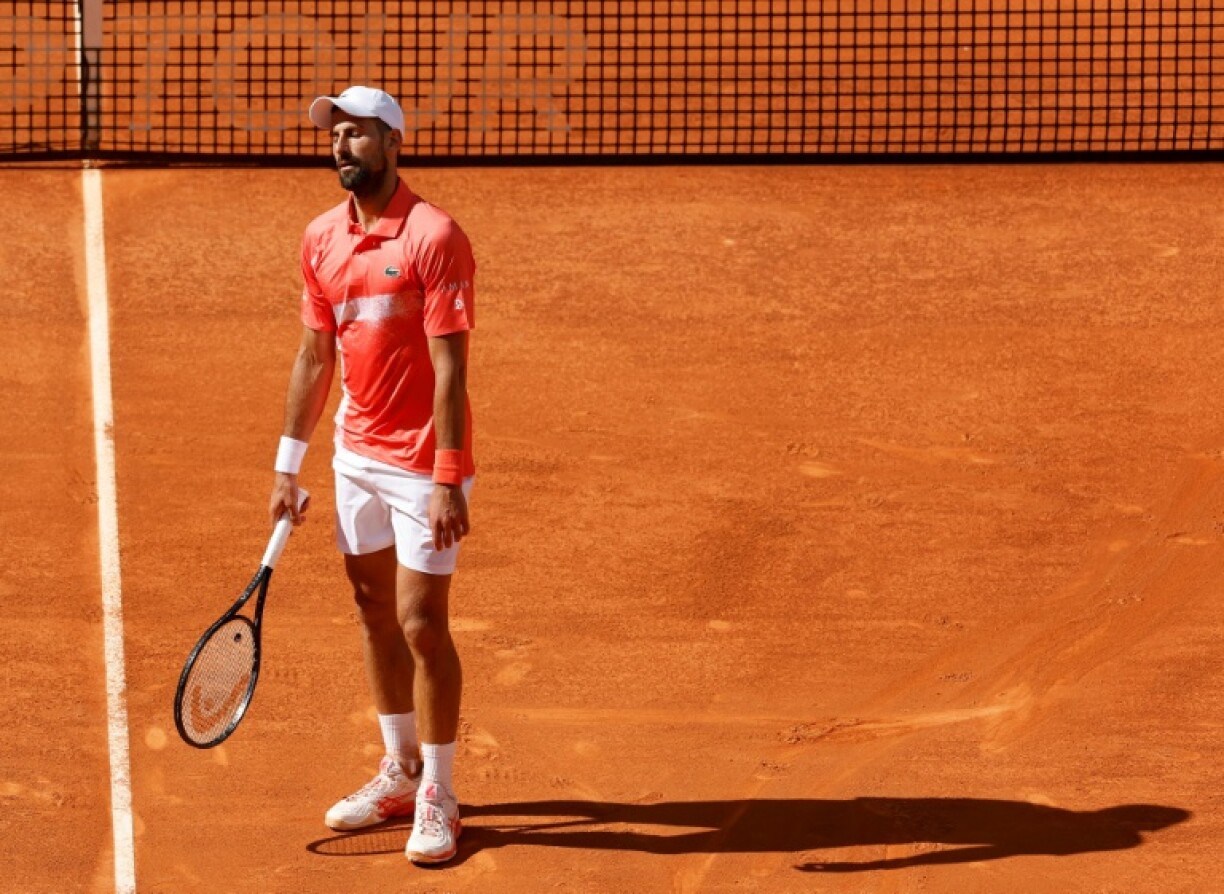 Novak Djokovic lost his first two matches on clay this year