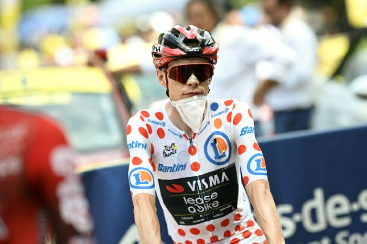 Le coureur danois Jonas Vingegaard lors du dernier Tour de France, le 17 juillet 2026 à Dole