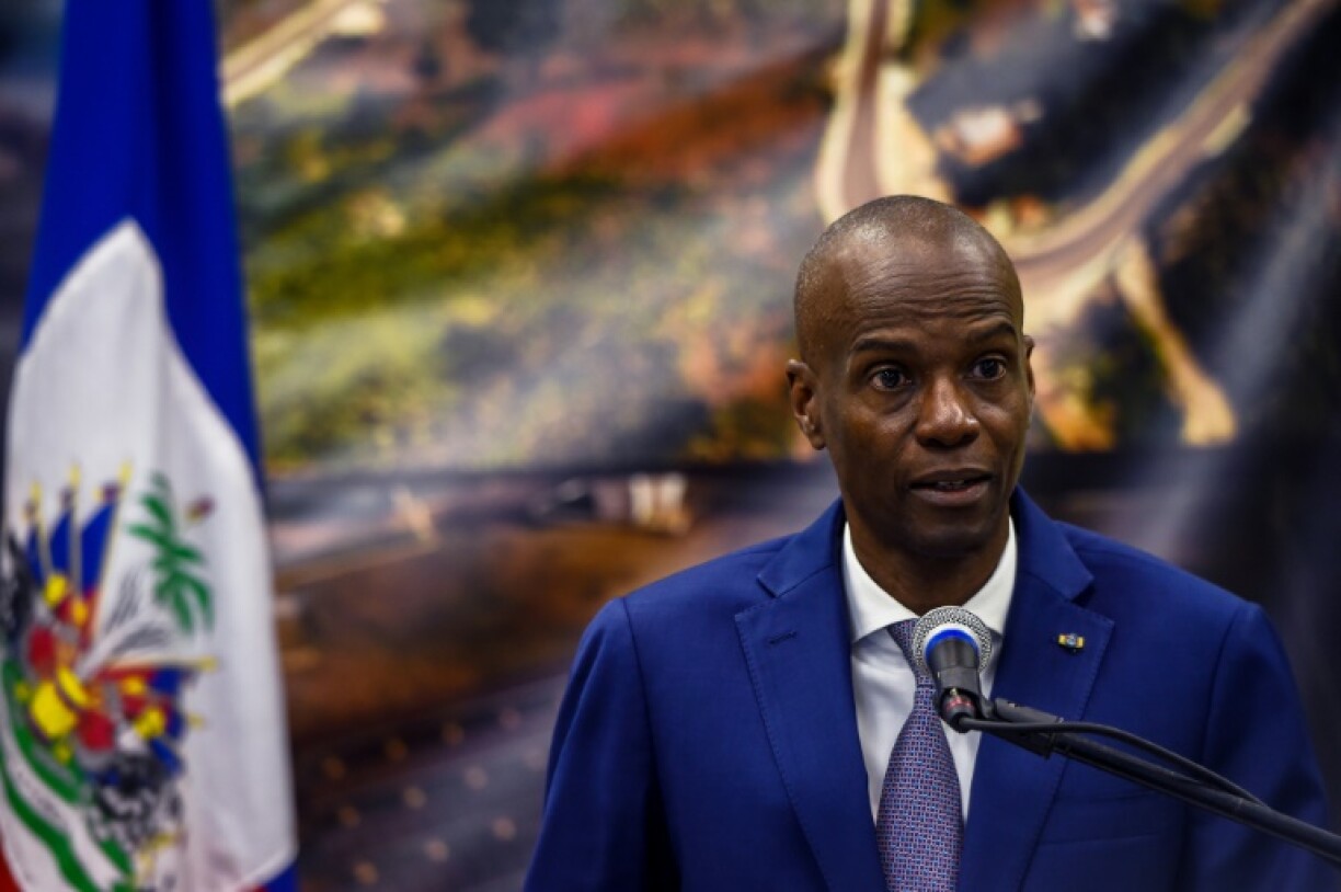 Le président haïtien Jovenel Moïse en janvier 2020.