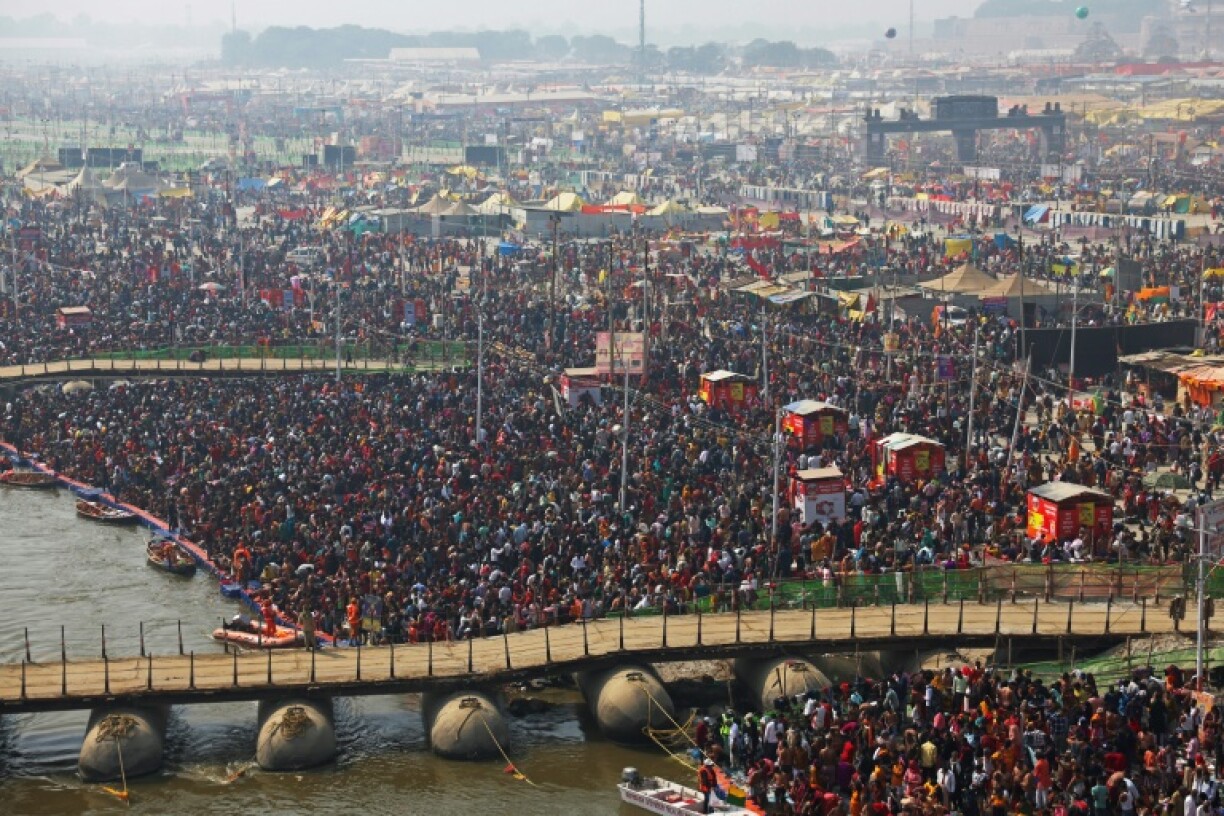 Organisers expect up to 400 million pilgrims would participate in the Kumbh Mela festival before the final day on February 26