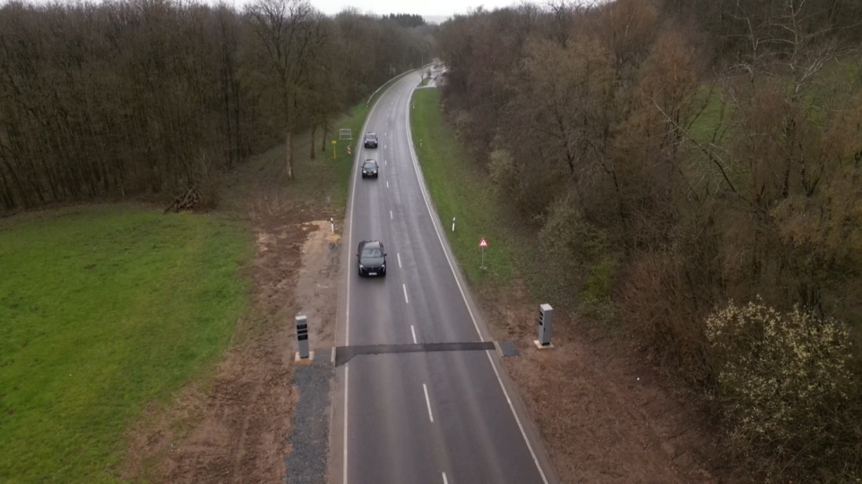 Section speed camera starts trial phase on N15