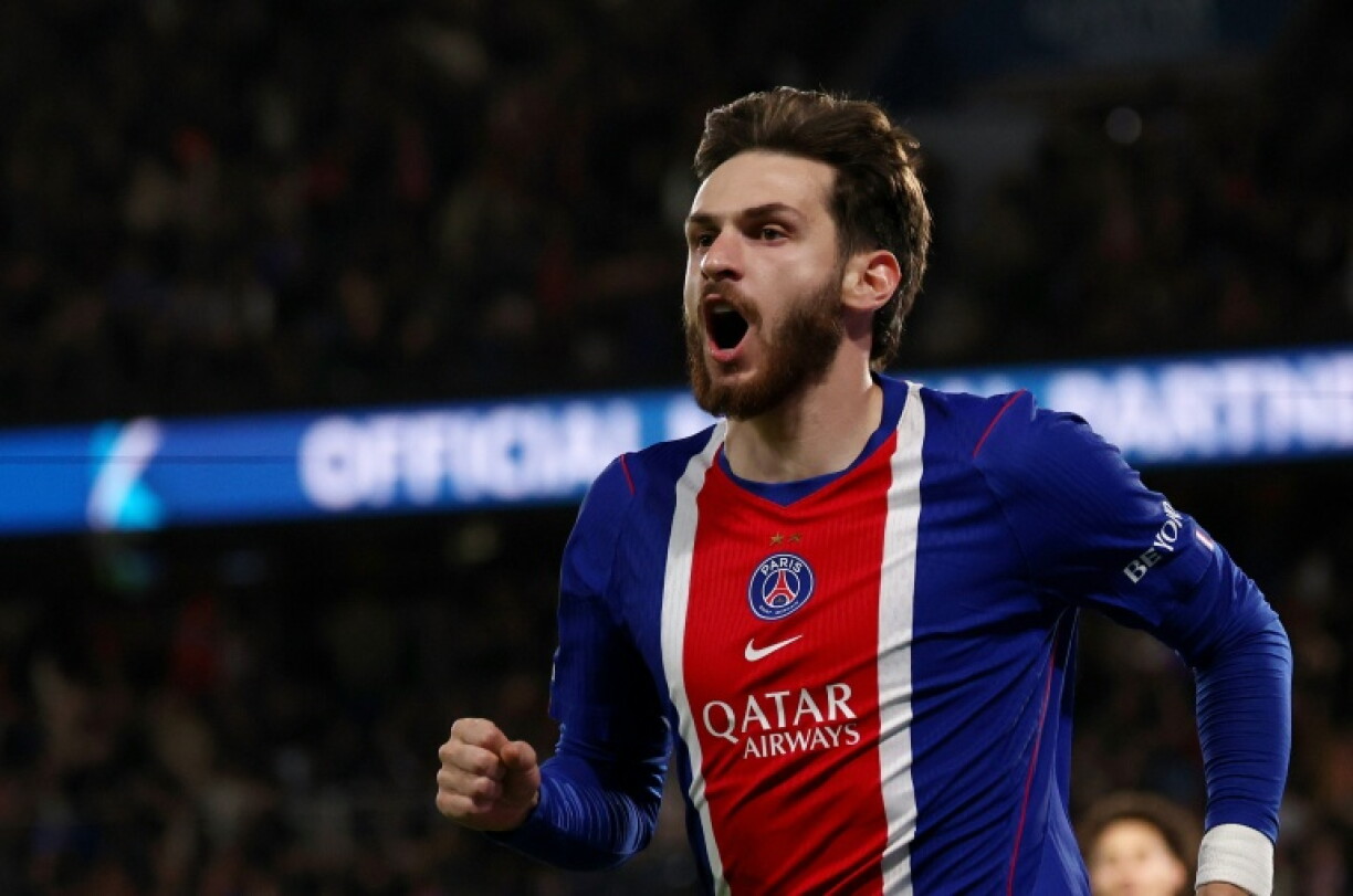 L'attaquant géorgien du Paris Saint-Germain Khvicha Kvaratskhelia, qui s'apprête à défier Manchester City en Ligue des champions, le 10 octobre 2026 lors du match de Ligue 1 contre Le Mans au Parc des Princes