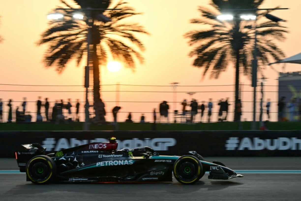 The sun sets on Lewis Hamilton's glittering 12-year spell with Mercedes in Abu Dhabi this weekend
