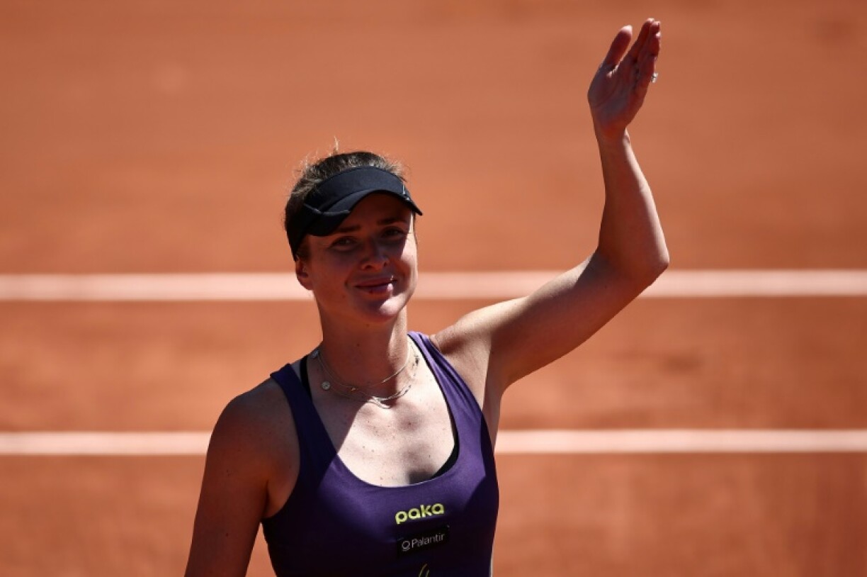 L'Ukrainienne Elina Svitolina, le 31 mai 2023 à Roland-Garros (Paris)
