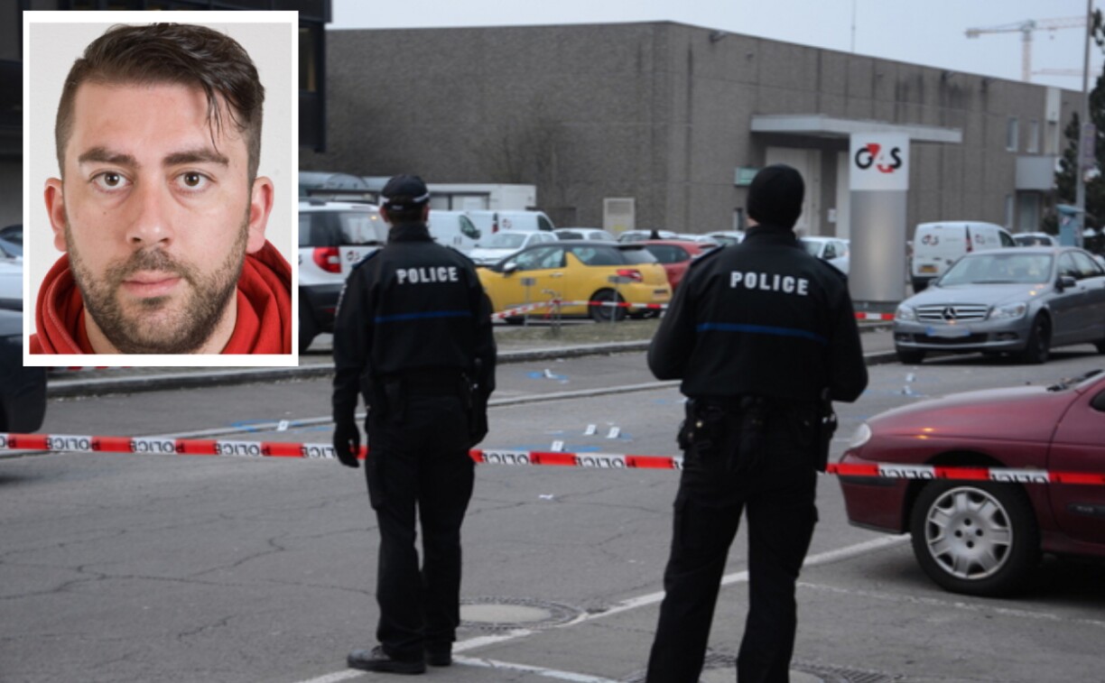 Le visage de l'homme impliqué dans le braquage armé de G4S