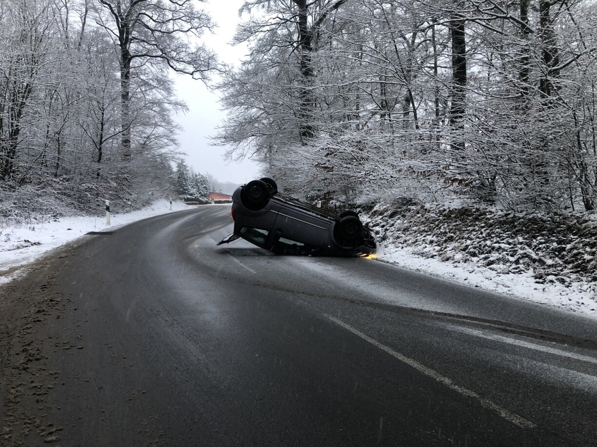 A young woman lost control of her vehicle between Leudelange and Bettembourg.