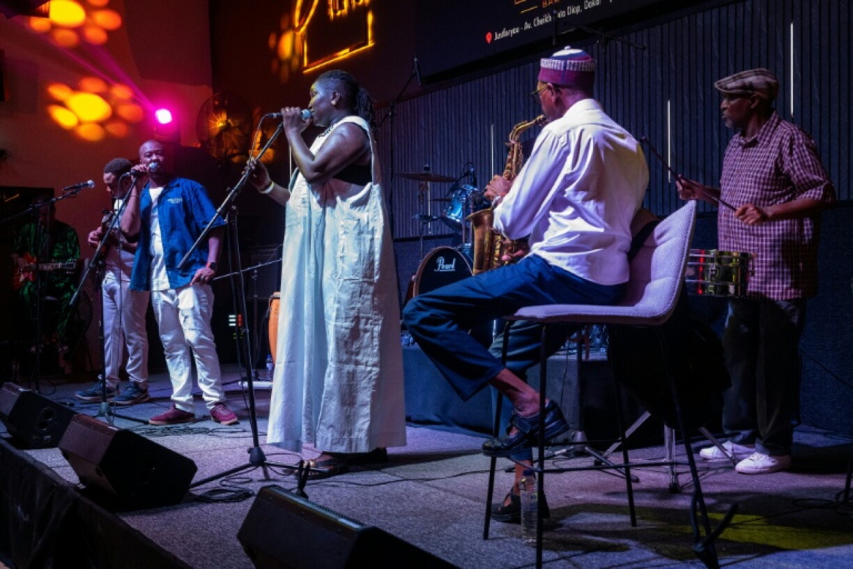 Orchestra Baobab, seen here performing at Just for You in Dakar, has existed for more than 50 years