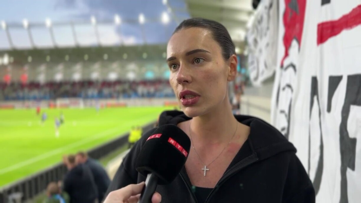 Emilie Boland, Rodrigues' former partner and domestic abuse victim, speaking to RTL.