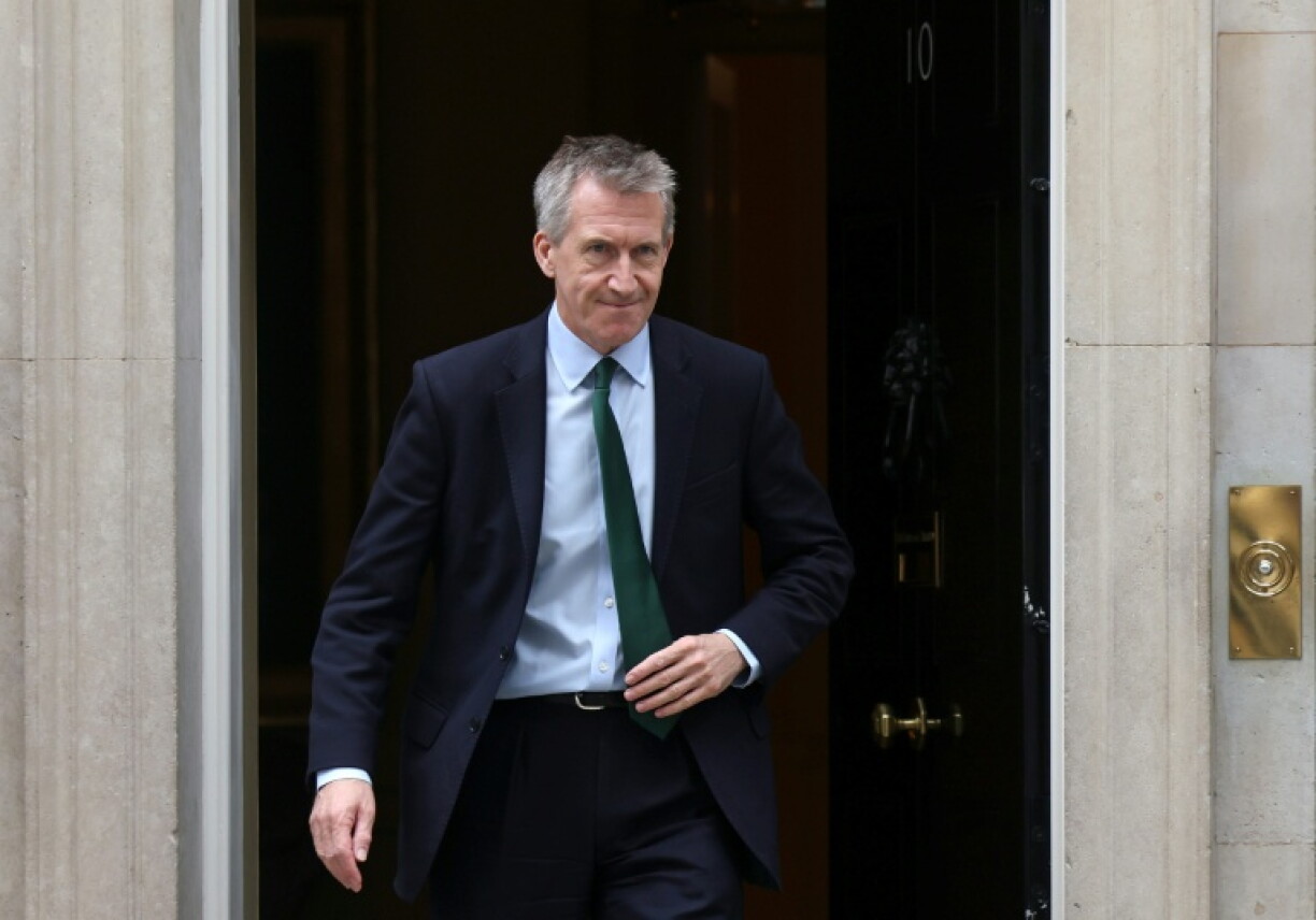 Le ministre de la Défense britannique Dan jarvis à Londres le 12 juin 2026