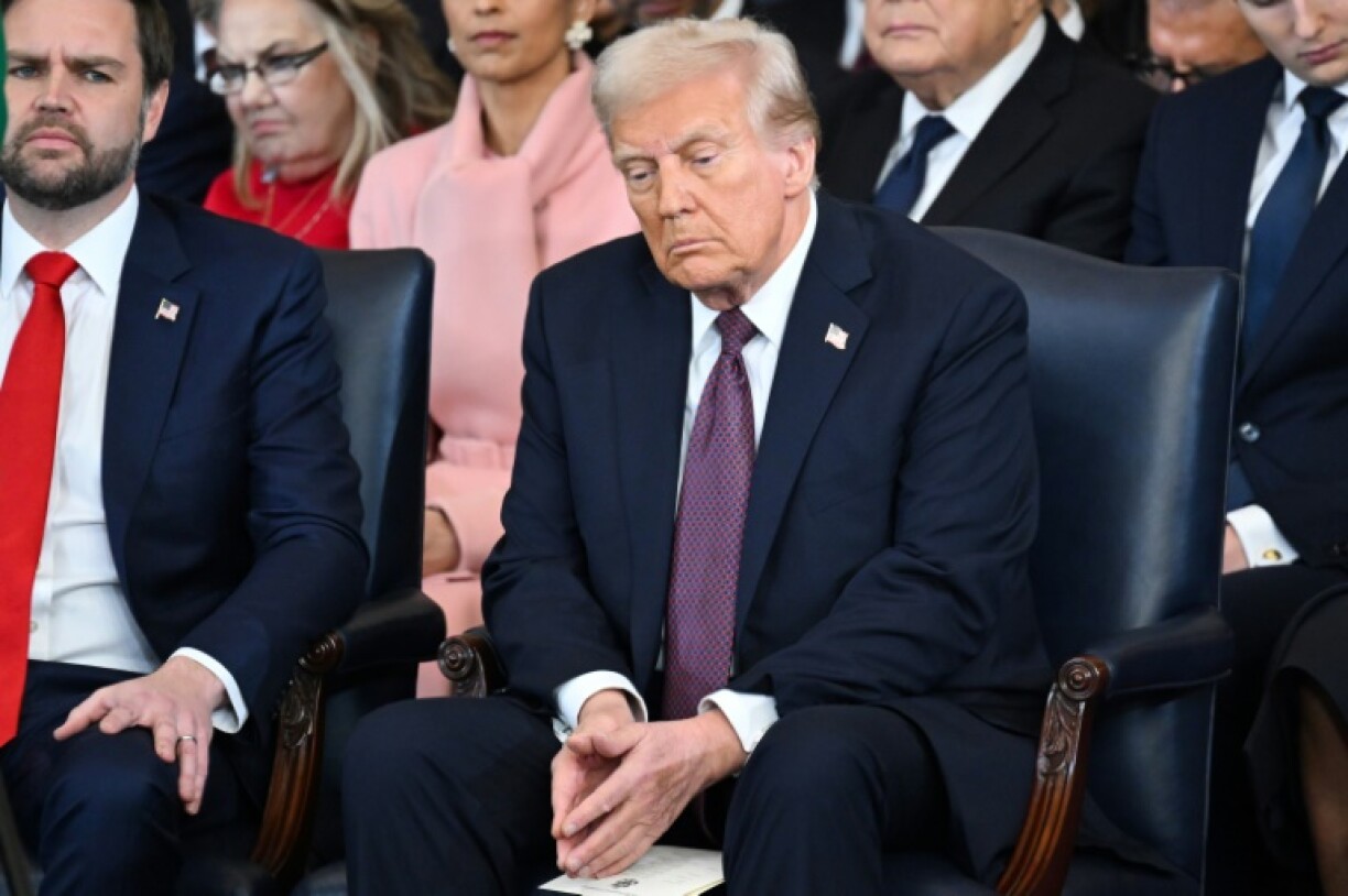 Markets were up but the dollar was down amid reports Trump would not immediately impose tariffs on his White House return