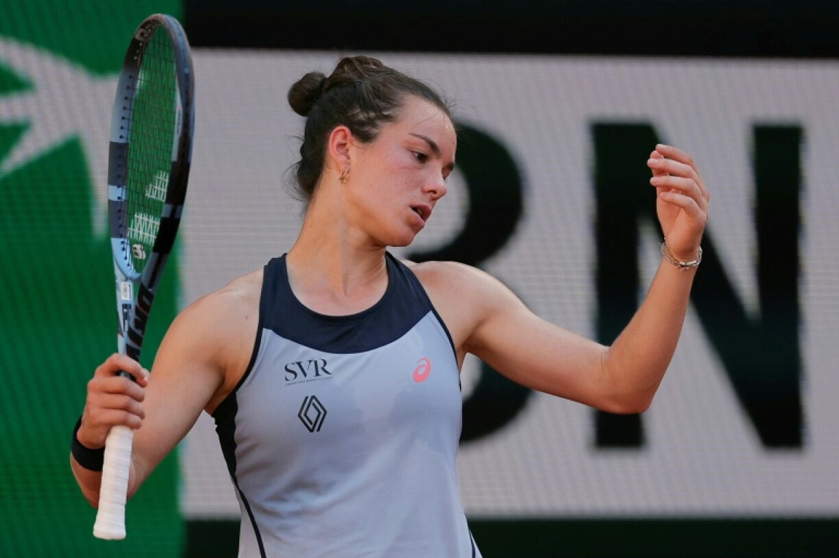 La Française Loïs Boisson, demi-finaliste l'an passé à Roland-Garros, battue dès le premier tour, le 26 mai 2026