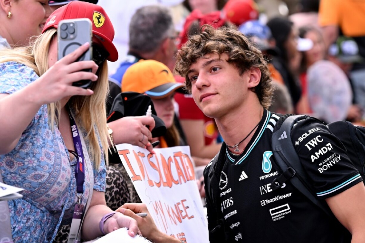 Kimi Antonelli was the best of the rookies in Melbourne