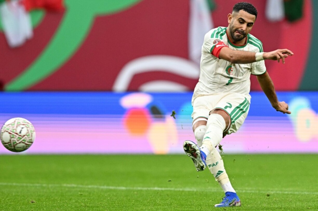 Riyad Mahrez a inscrit un doublé lors de la victoire de l'Algérie 3-0 face au Soudan le 24 décembre 2025 à Rabat
