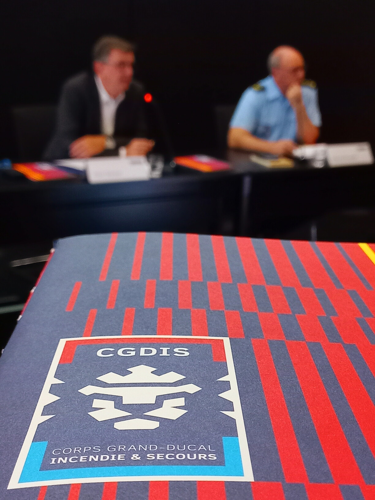 The annual report of the Grand Ducal Fire and Rescue Corps (CGDIS).