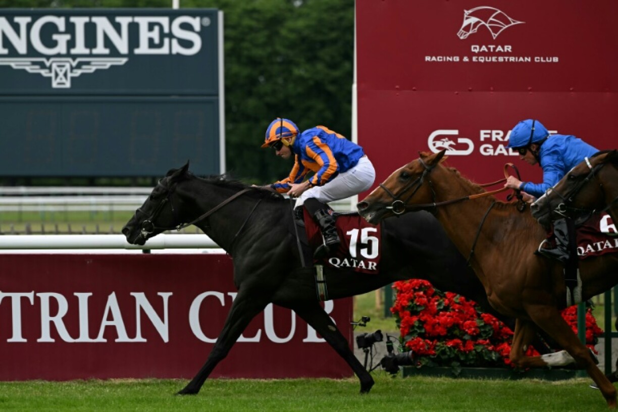 Camille Pissarro won in fine style to give jockey Ryan Moore and trainer Aidan O'Brien their second French Derby