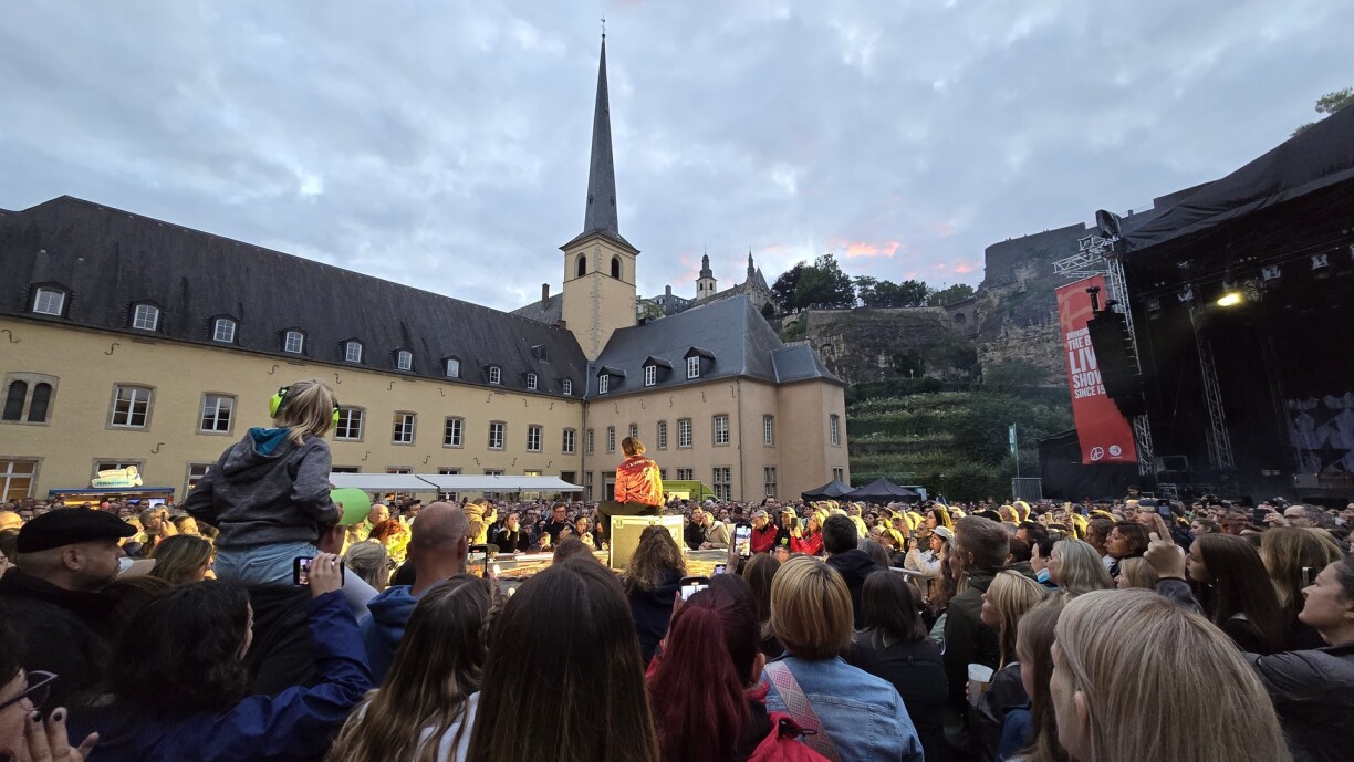 „Zusammen Abschied“, e ganz emotionale Moment.