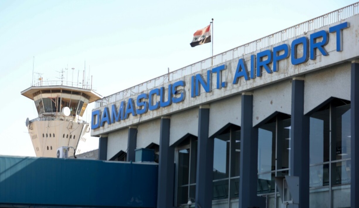 Image d'archives de l'aéroport international de Damas, en Syrie, le 1er octobre 2020