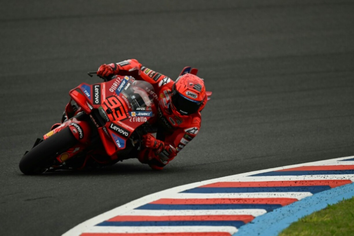 Argentina MotoGP pole-sitter Marc Marquez