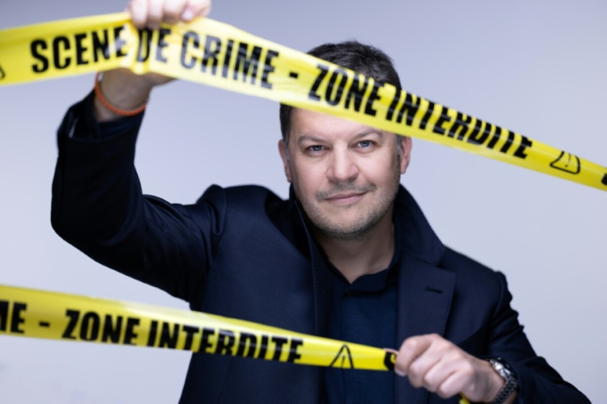 Le romancier Guillaume Musso à Paris, le 1er mars 2024