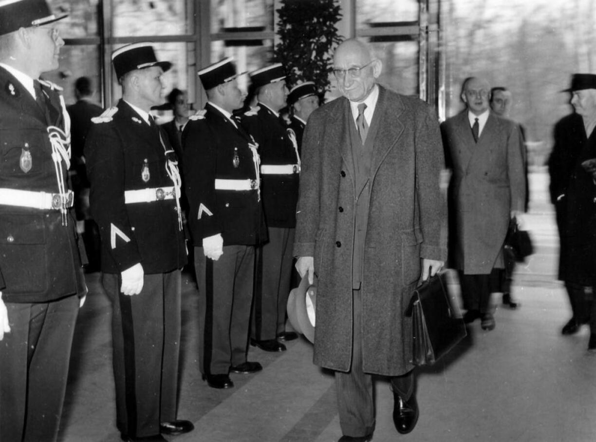 On 19 March 1958, the first meeting of the European Parliamentary Assembly was held in Strasbourg under the Presidency of Robert Schuman.