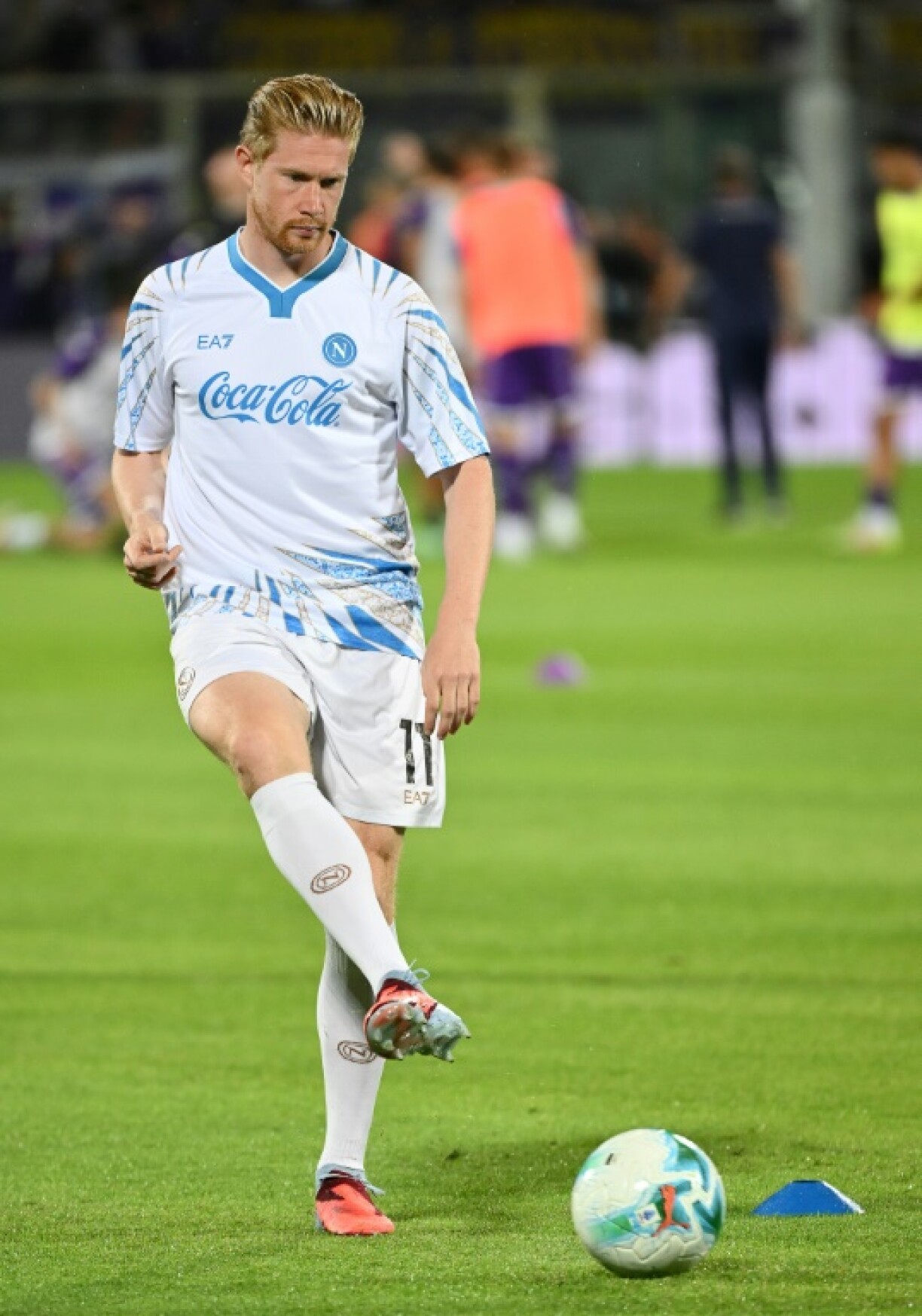 Kevin De Bruyne joined Napoli as a free agent in the summer