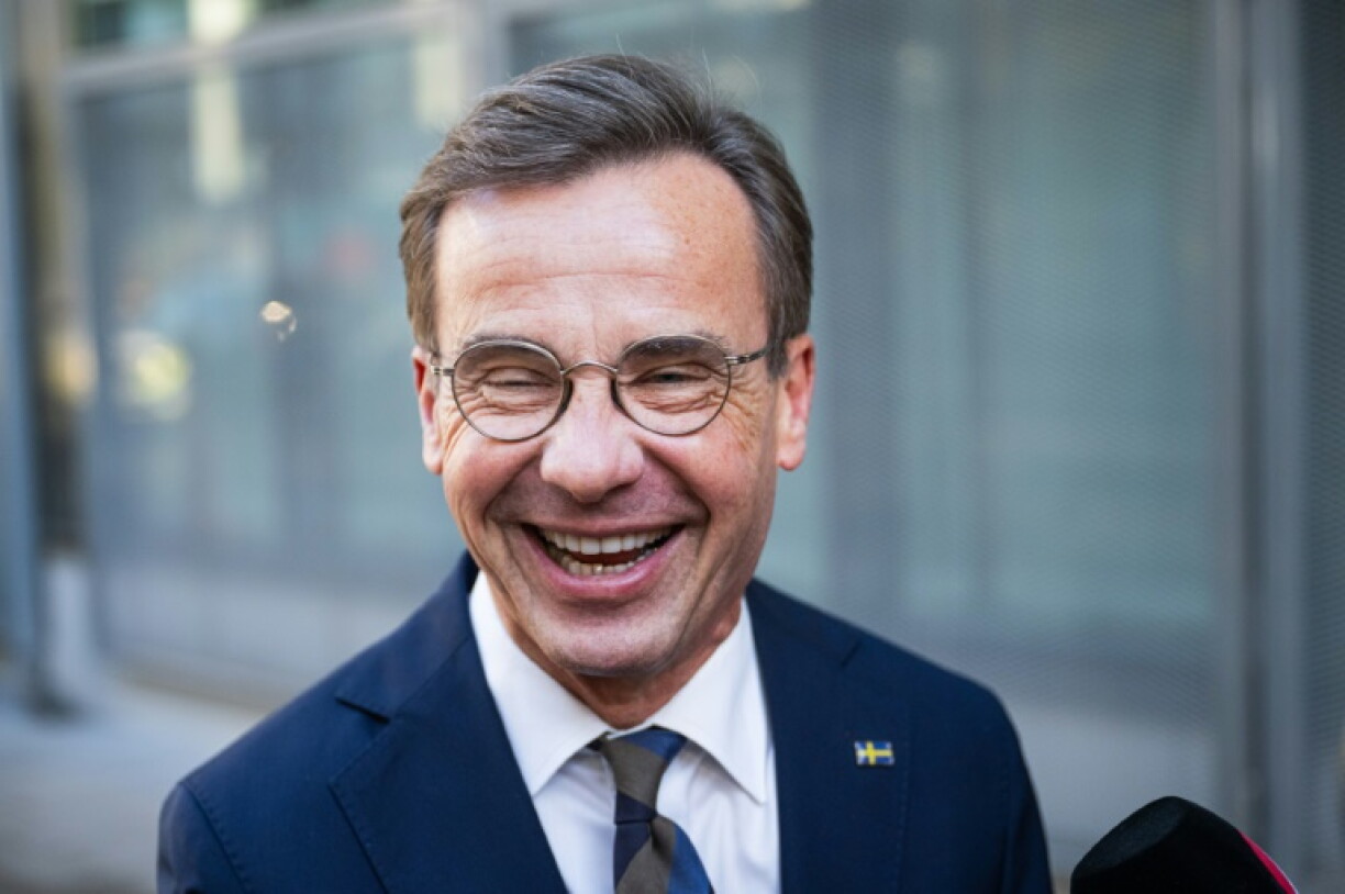 Le Premier ministre suédois Ulf Kristersson, à Stockholm, le 10 septembre 2026
