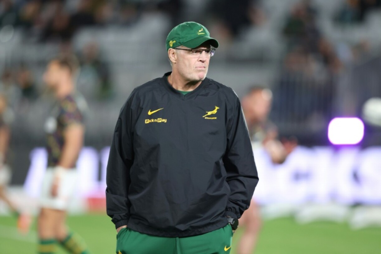 South Africa coach Rassie Erasmus told his players not to dwell on the death of two former Springboks before Saturday's Rugby Championship match kicked off