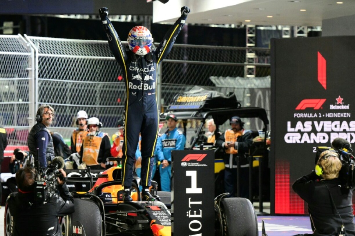 Red Bull's Dutch driver Max Verstappen won last week in Las Vegas when both McLaren drivers were disqualified