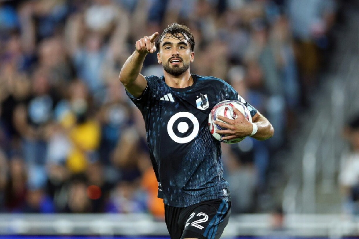 Minnesota United's Marcus Caldeira scored the winning goal in the 86th minute to give his team a 3-2 victory over St. Louis City to snap the visitors' 19-match unbeaten streak
