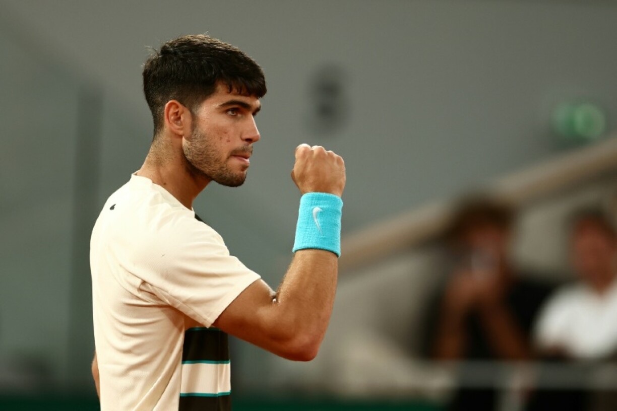 Carlos Alcaraz is 33-2 on clay since May of last year