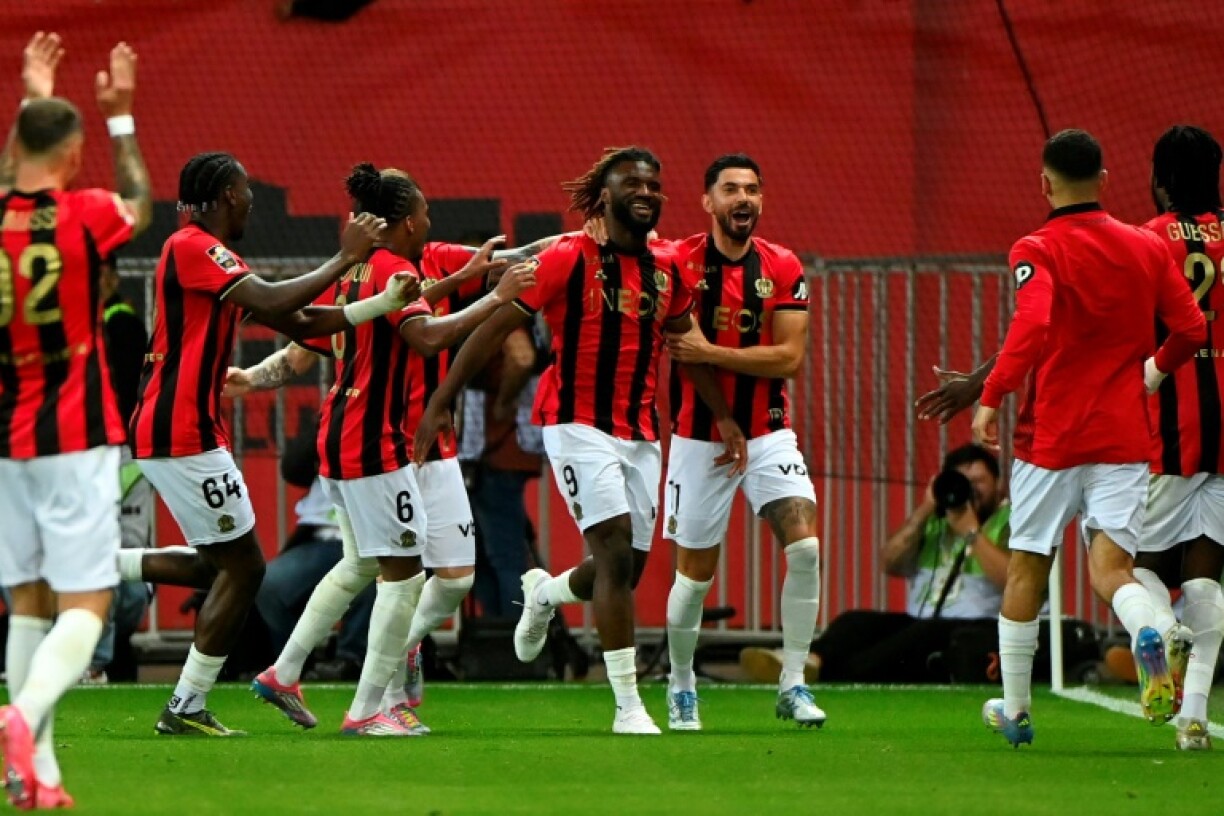Nice beat Brest 6-0 on the final night of the French season to secure fourth place in Ligue 1 and qualify for next season's Champions League