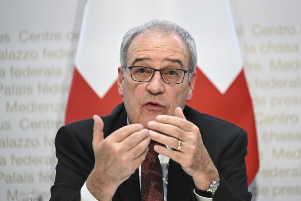 Guy Parmelin is on his third trip to Washington since Switzerland was slapped with a 39-percent tariff rate
