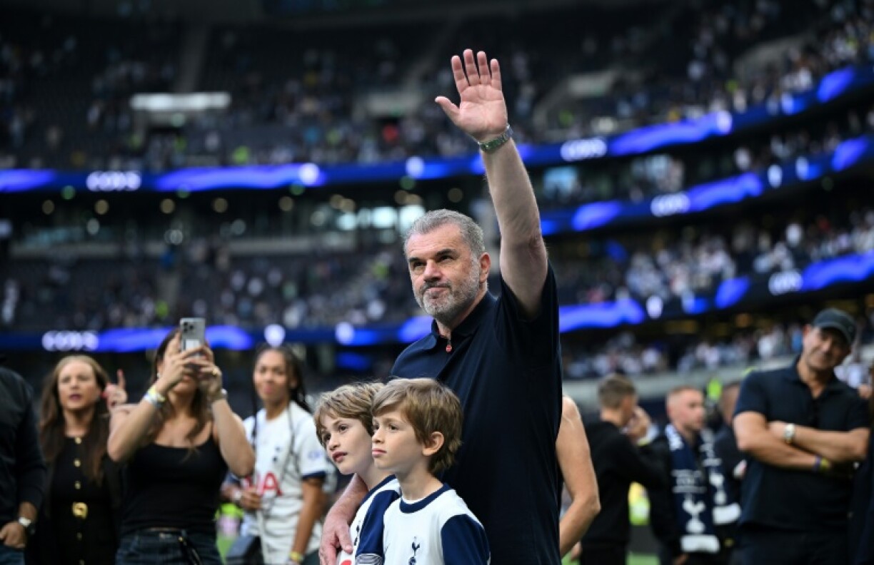 Tottenham boss Ange Postecoglou