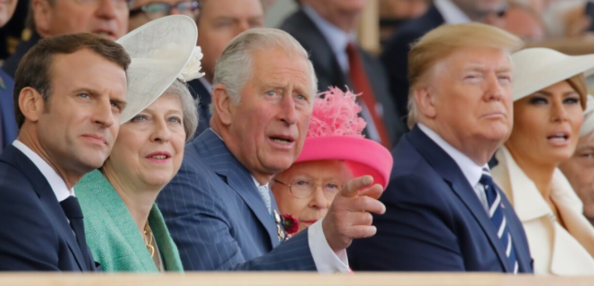 Macron and Trump were due to meet for private talks after the D-Day ceremonies, following a recent chill in relations