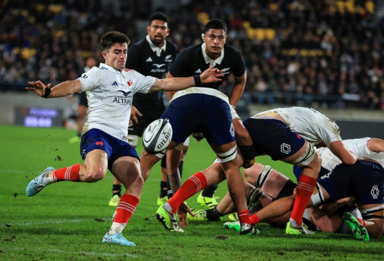 Nolann Le Garrec is the front-runner to replace the injured Antoine Dupont as France scrum-half