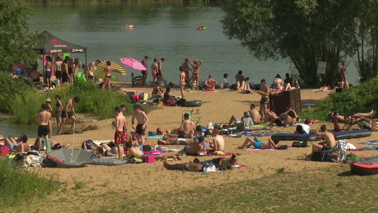 D'Lescht Joer waren d'Baggerweieren zu Rëmerschen bei guddem Wieder och gutt Besicht.