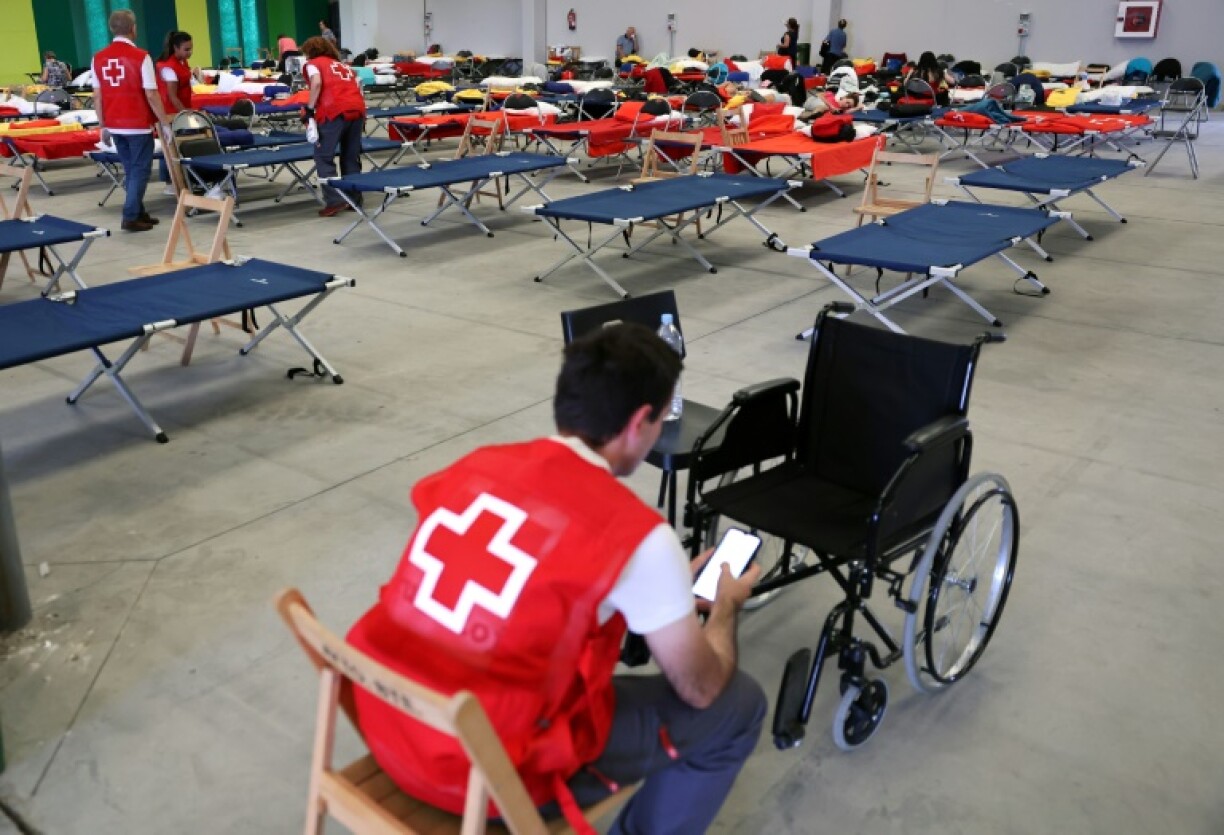 Fernandez praised the care he received at the Benavente shelter, run by the Red Cross