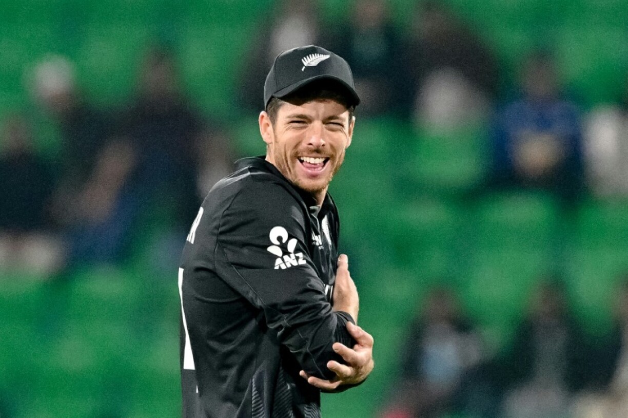 Mitchell Santner during this week's semi-final win