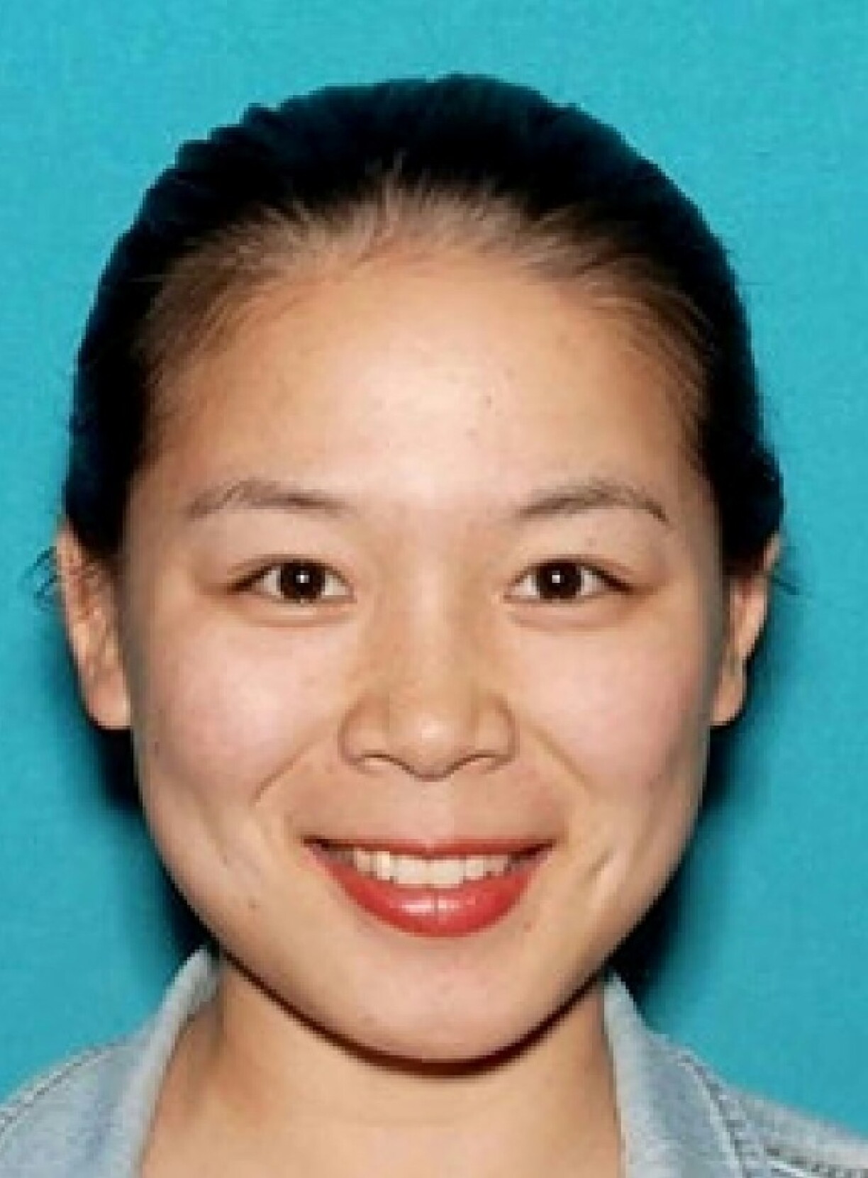 This undated handout photo shows Wanying Zhang, who was arrested by the FBI on October 4 at Los Angeles airport