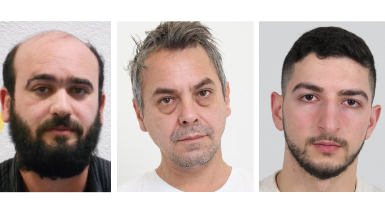 De gauche à droite: Mohammed Zitouni, Sasa Bibic, Abdullah Khodor