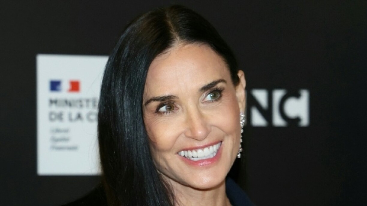L'actrice américaine Demi Moore à l'occasion de la première du film
