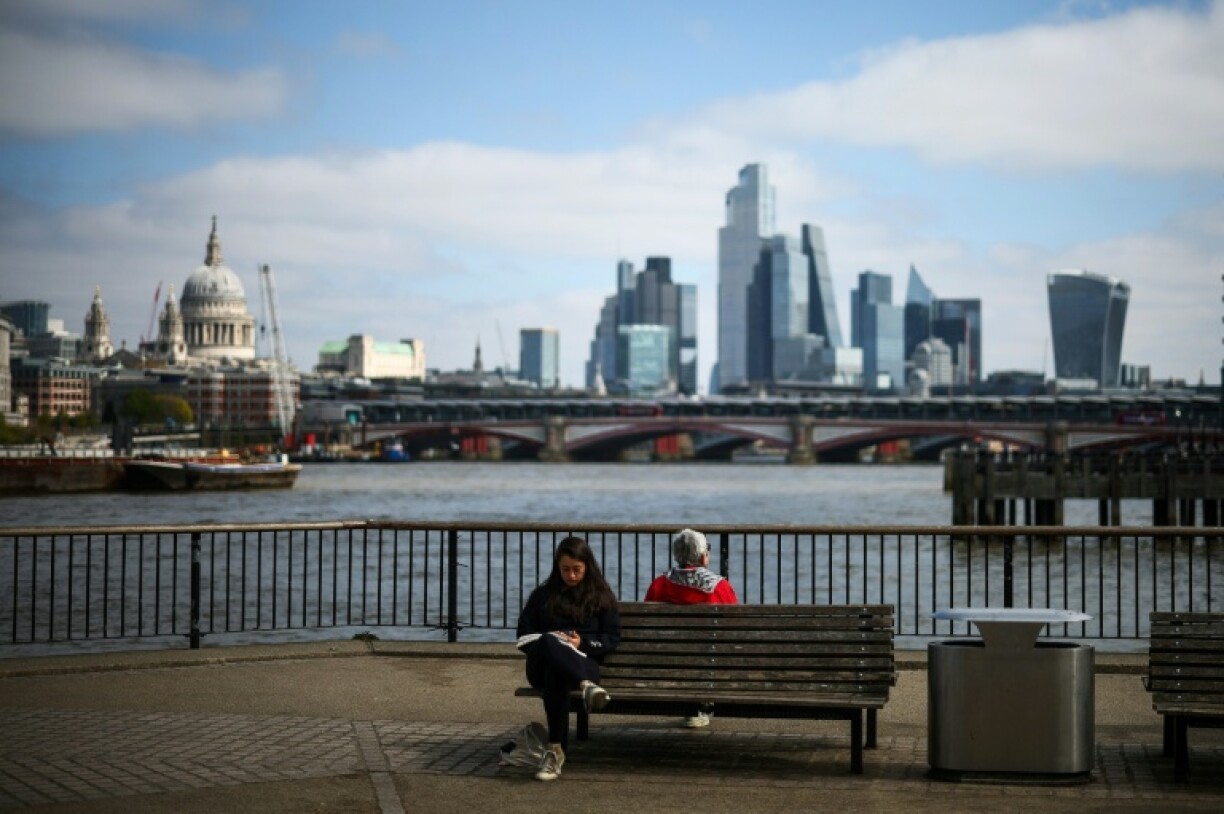 Britain's economy grew 0.3 percent in the second quarter -- better than feared but a slowdown from 0.7 percent in the first three months of the year.