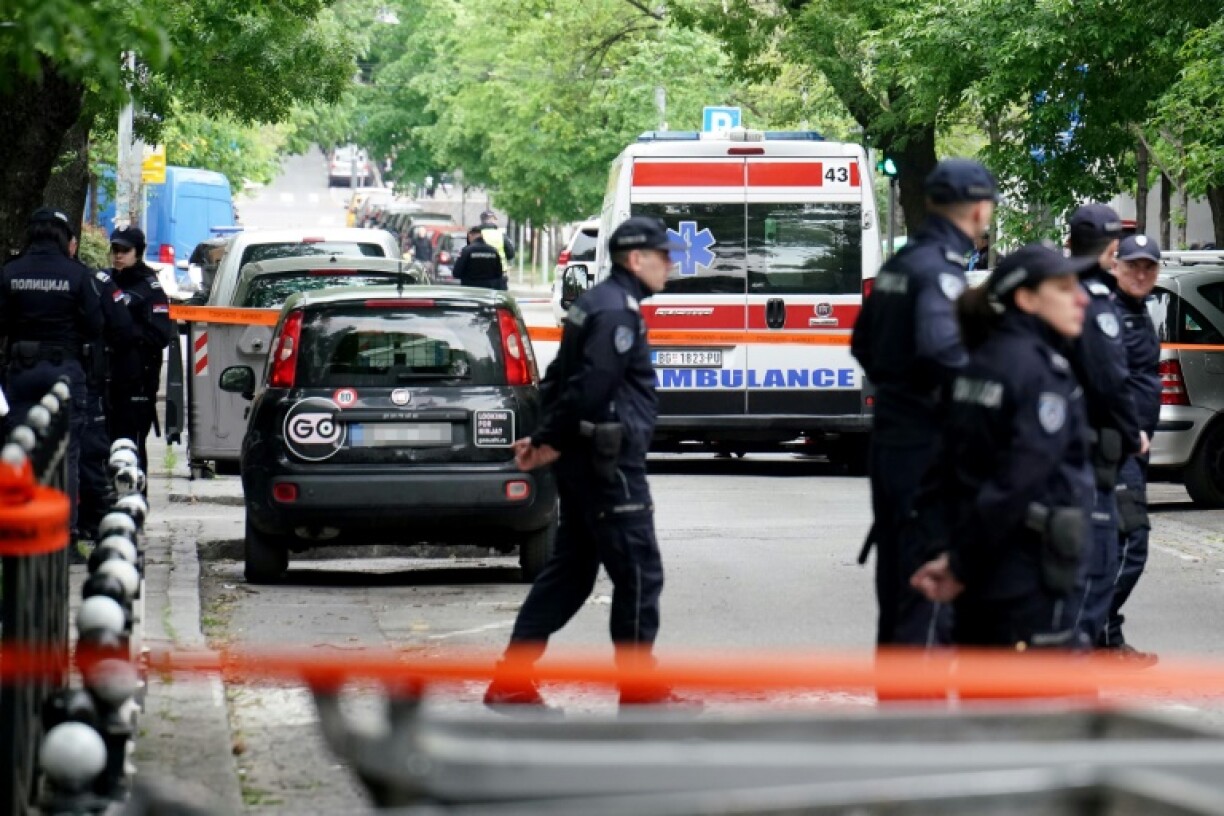 Nine children and a security guard were killed at an elementary school in Belgrade last year