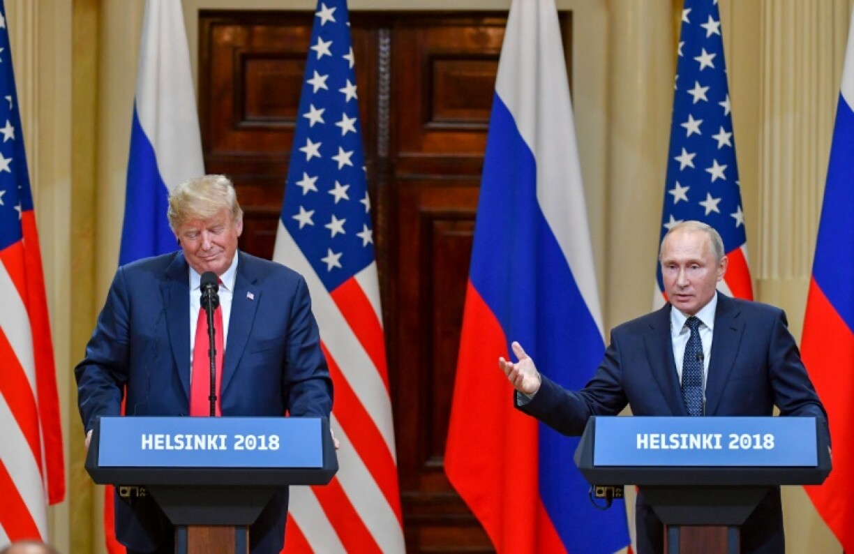 The last standalone meeting between US President Donald Trump and Russia's President Vladimir Putin was a 2018 summit in Helsinki where Trump's cowed appearance haunted him long afterward
