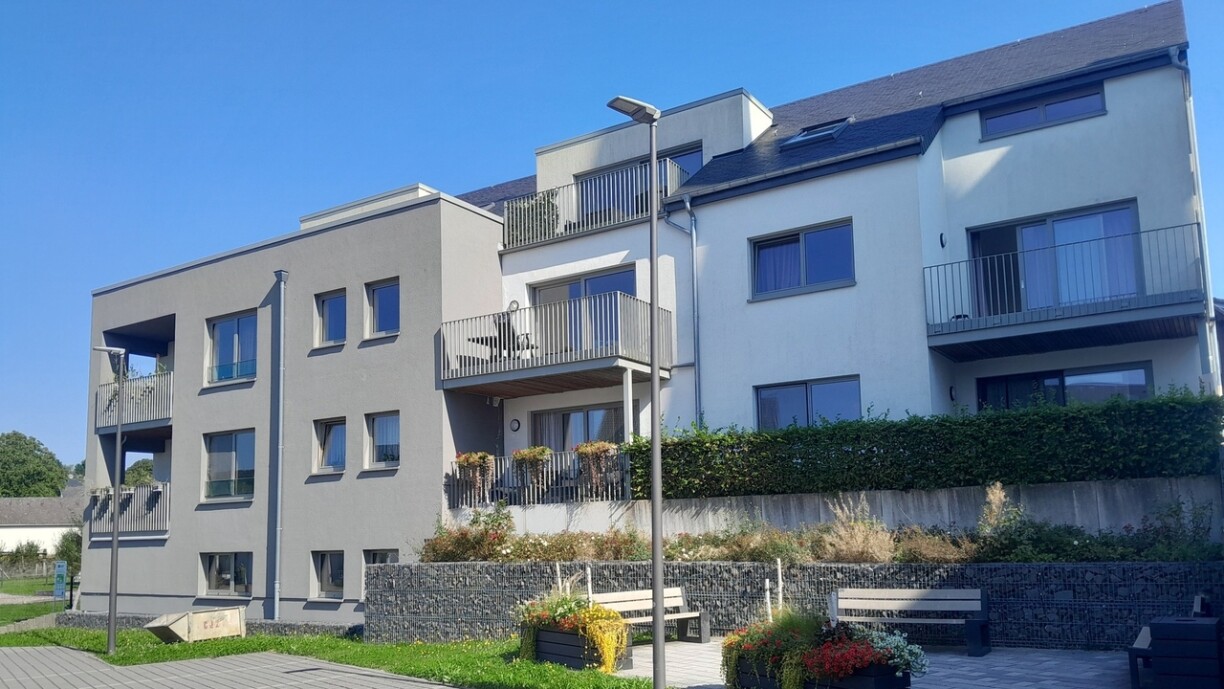 Une résidence avec des logements sociaux près de Wiltz.