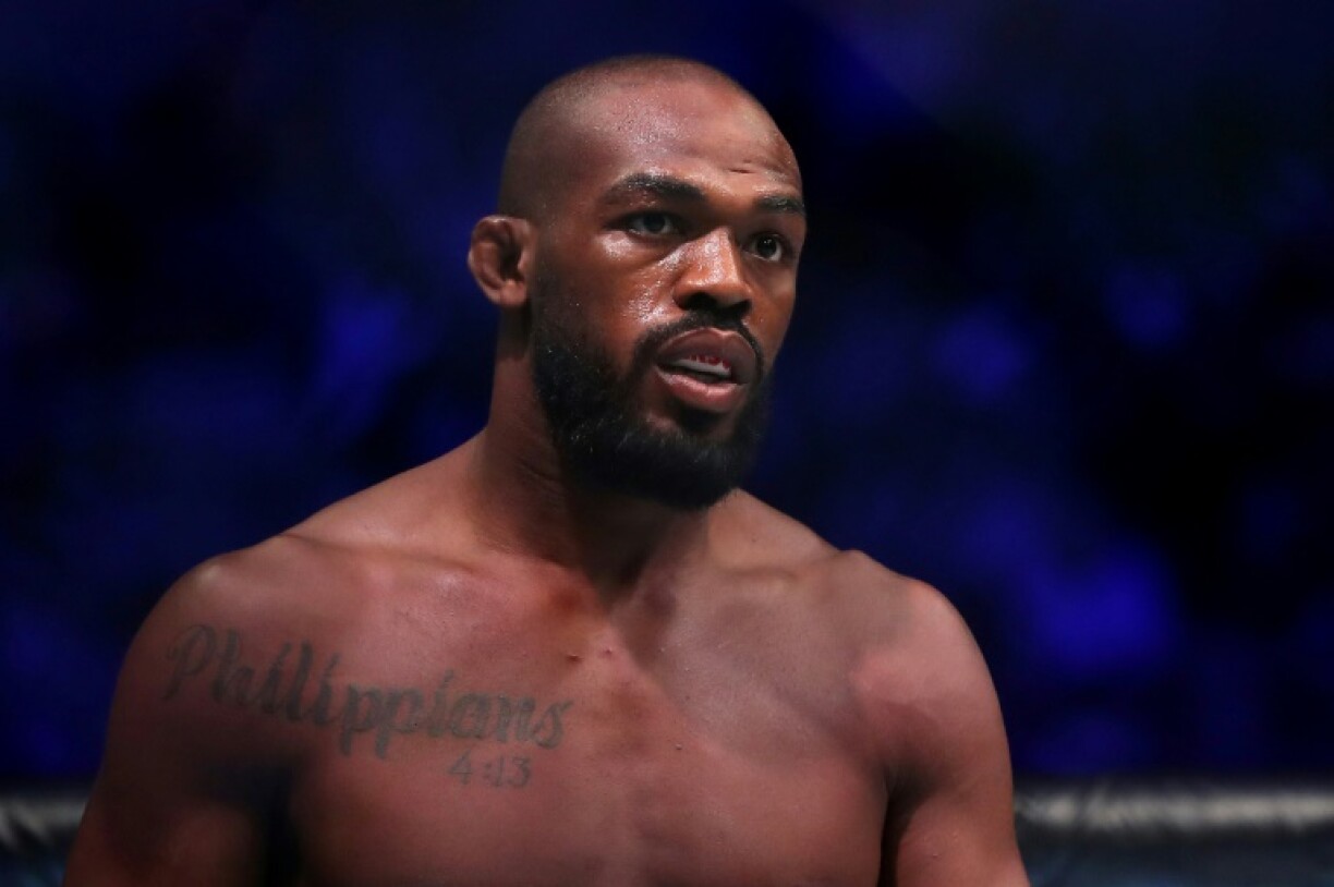 Le combattant américain Jon Jones, le 6 juillet 2019 à Las Vegas, dans le Nevada