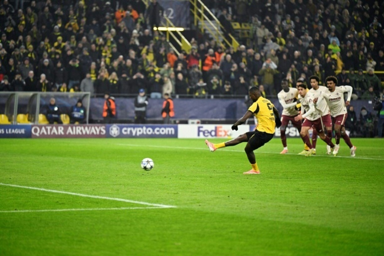 Serhou Guirassy scored twice for Borussia Dortmund against Villarreal