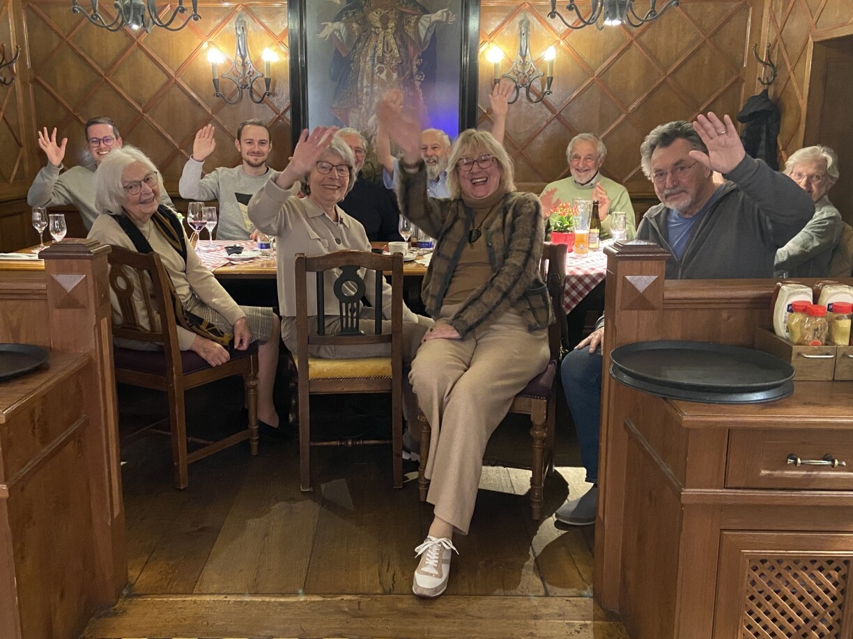 A warm greeting from the Luxembourgish Stammdësch to the Grand Duchy. The last gathering took place on Wednesday, 8 October, at the Ratskeller.