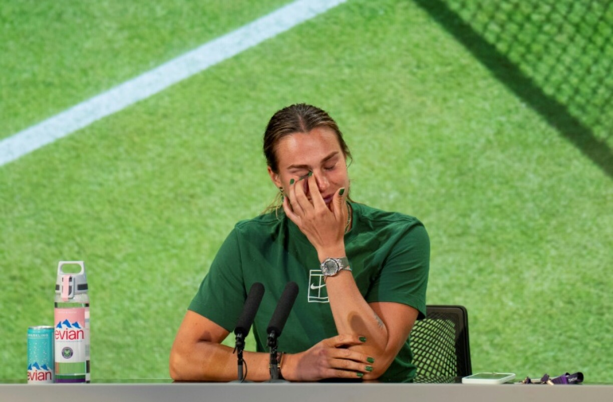 Aryna Sabalenka criticised Amanda Anisimova after her Wimbledon semi-final defeat